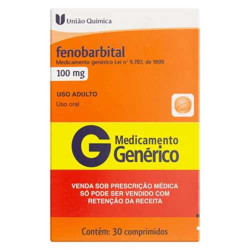 Fenobarbital 100mg Caixa 30 Comp - WONDERFULITEMS - Farmácia