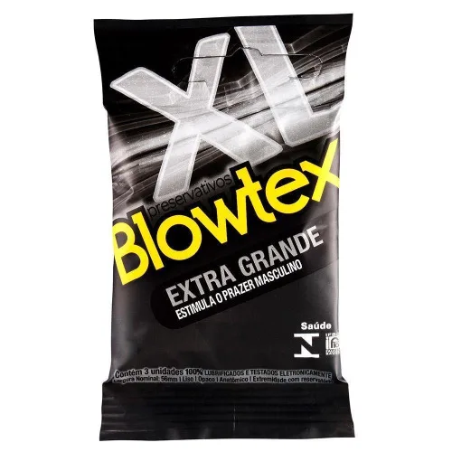 Preservativo Blowtex Extra Grande - BLOWTEX - Farmácia