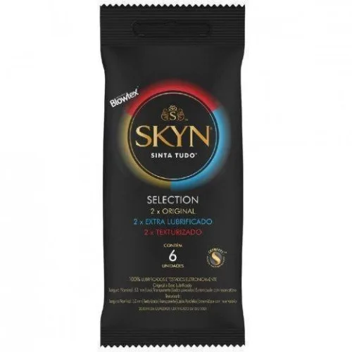 Pres Blowtex Skyn Select 6un - SKYN - Farmácia