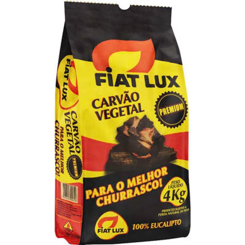 Carvão Vegetal Fiat Lux 4kg