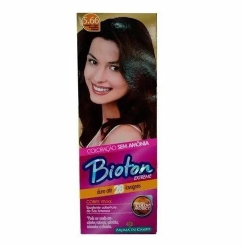 Tintimus Bioton N 5 66 Castanha Cl Vermelho Intimus - INTIMUS - Higiene E Beleza