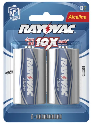 Pilha Rayovac Alc Gde D 12x2unidade Sm 20220 - RAYOVAC - Bazar