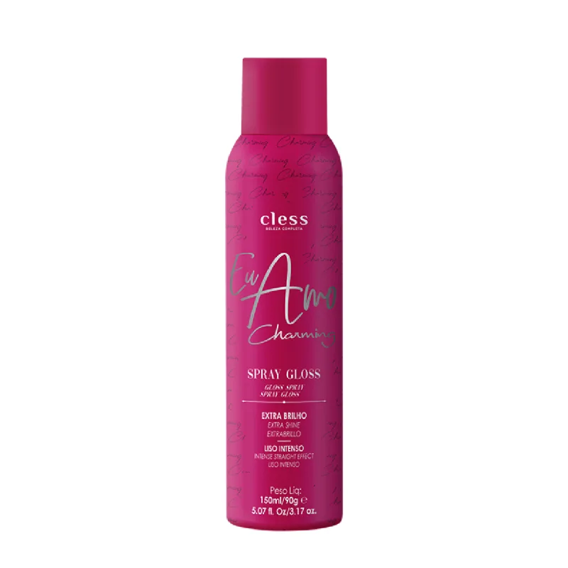 Finalizador Capilar Charming Gross Eu Amo Extra Brilho Proteção Térmica Spray 150ml - Charming - Dermo E Beleza