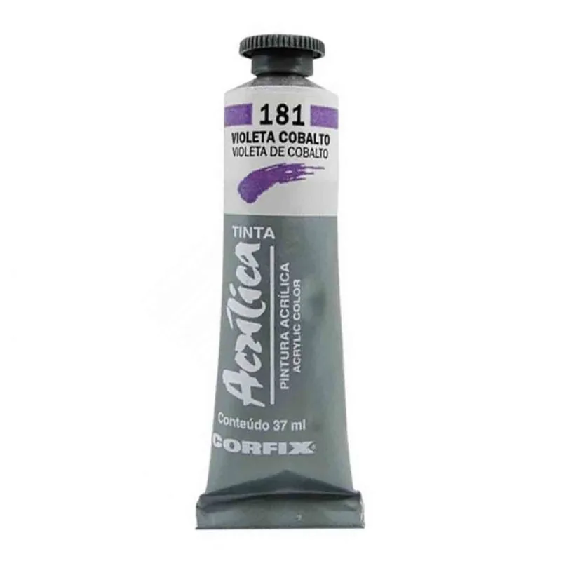 Tinta Acrilica Corfix 181 Violeta Cobalto 37ml