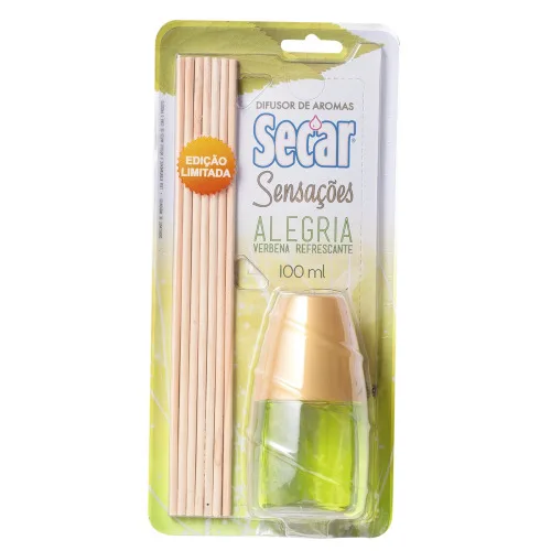 Difusor Aromas Secar Verbena Refrescante - SECAR - Higiene E Beleza