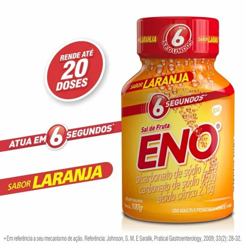 Sal Eno 6/1 Laranja - GLAXOSMITHKLINE - Mercearia