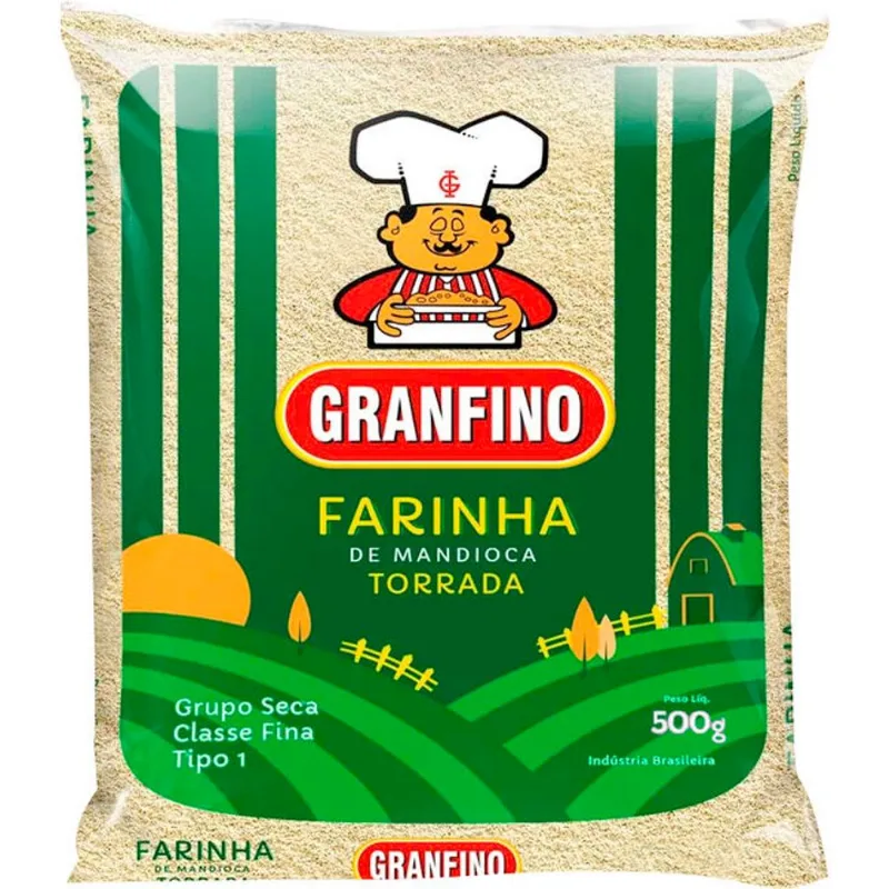 Farinha de Mandioca Granfino Torrada 500g