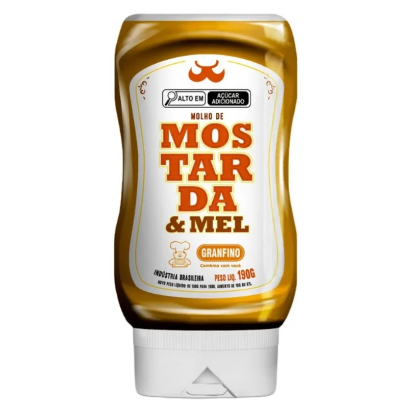 Molho de Mostarda & Mel Granfino 190g