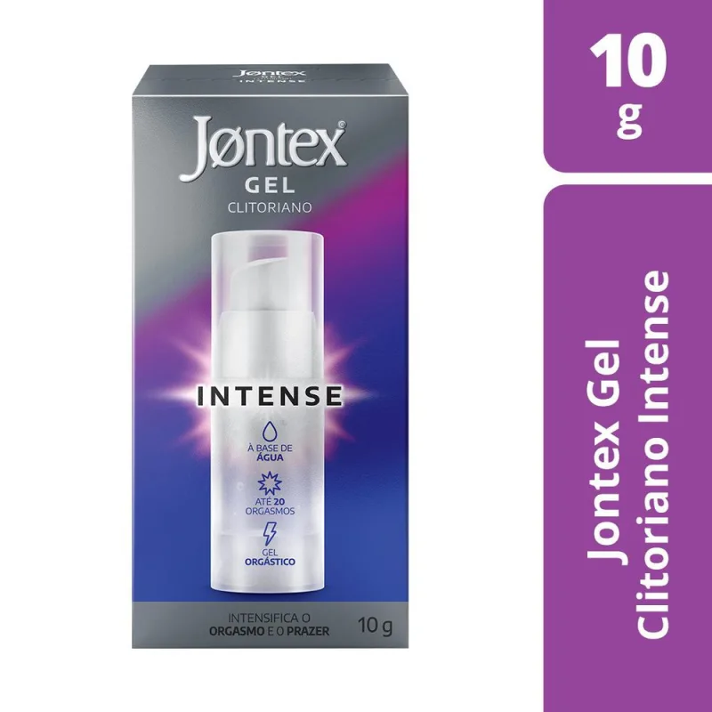 Lubrificante Íntimo Jontex Intense Gel Clitoriano 10g - Jontex - Higiene Pessoal