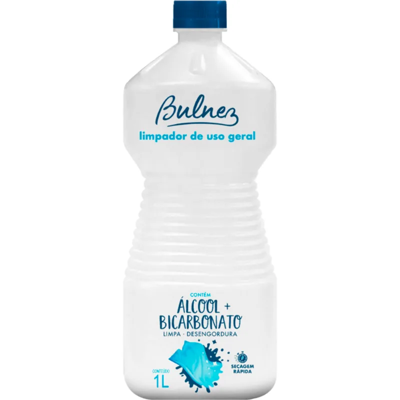 Limpador Multiuso Bulnez Álcool + Bicarbonato 1L