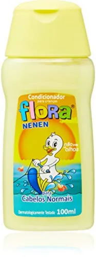 Condicionador Flora Nenen Cab Normais - FLORA NENEN - Higiene E Beleza