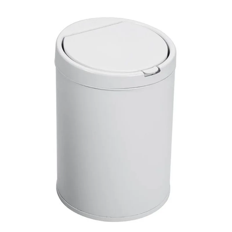 lixeira tampa click 5.5l purimax branco - 42553