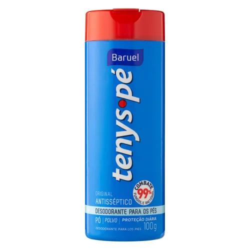 Talco Tenys Pe Baruel - BARUEL - Higiene E Beleza