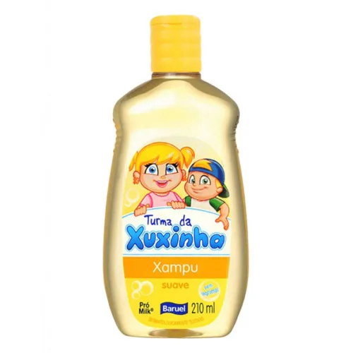 Shampoo Infantil Suave Turma Da Xuxinha Baruel Frasco 210ml - BARUEL - Higiene E Beleza