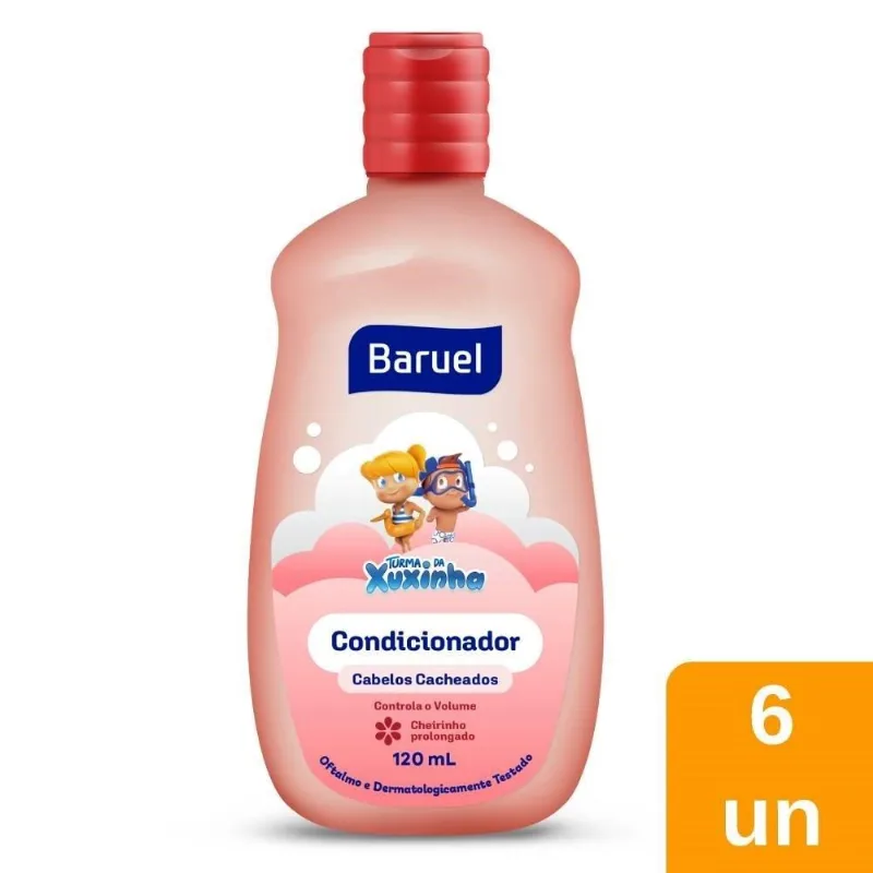 Condicionador Turma Xuxinha Cabelos Cacheados 120ml