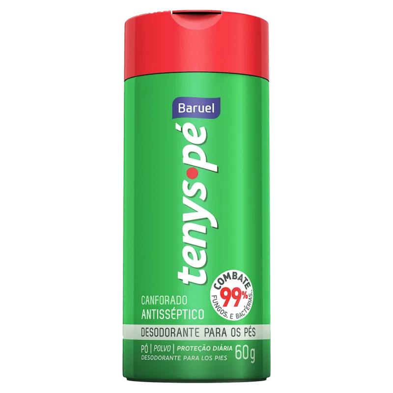 Desodorante Tenys Pe Conforado Po 60g Baruel - BARUEL - Infantil