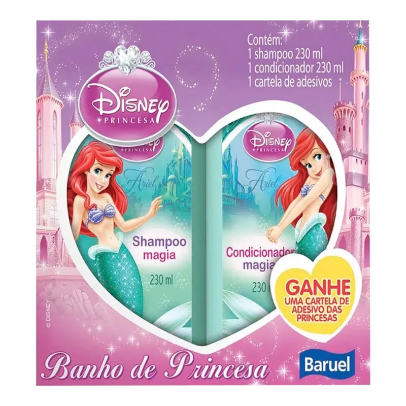 Kit Shampoo + Condicionador Sonho Ariel Grátis Adesivo