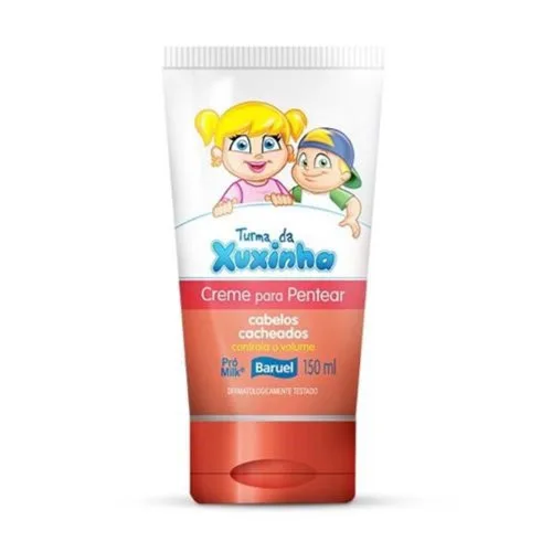 Creme Para Pentear Infantil Turma Da Xuxinha Baruel Bisnaga 150ml - TURMA DA XUXINHA BARUEL - Higiene E Beleza