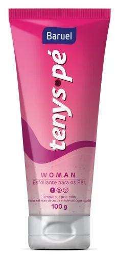 Tenys Pe Baruel Esfoliante Woman 100g - TENYS PÉ - Higiene E Beleza