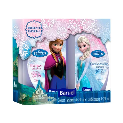 Kit Shampoo Condicionador Infantil Frozen Ii Baruel 230ml Cada - FROZEN - Higiene E Beleza