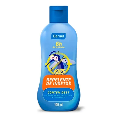 Repelente Em Loção Baruel 100ml Kids Unit - BARUEL - Higiene E Beleza