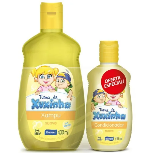 Sh Xuxinha 400ml Suave Oferta Especial Cond 200ml - TURMA DA XUXINHA BARUEL - Higiene E Beleza