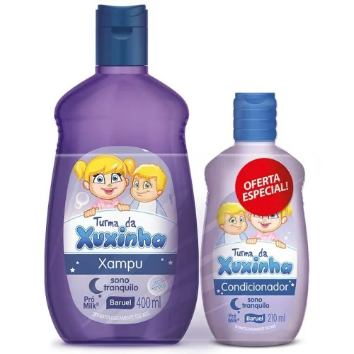 Sh Xuxinha 400ml Sono Tranquilo Oferta Especial Cond 200ml - TURMA DA XUXINHA BARUEL - Higiene E Beleza