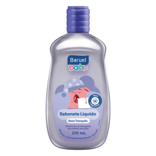 SABON LIQ BARUEL BABY SONO TRANQ 210ML - BARUEL - Infantil
