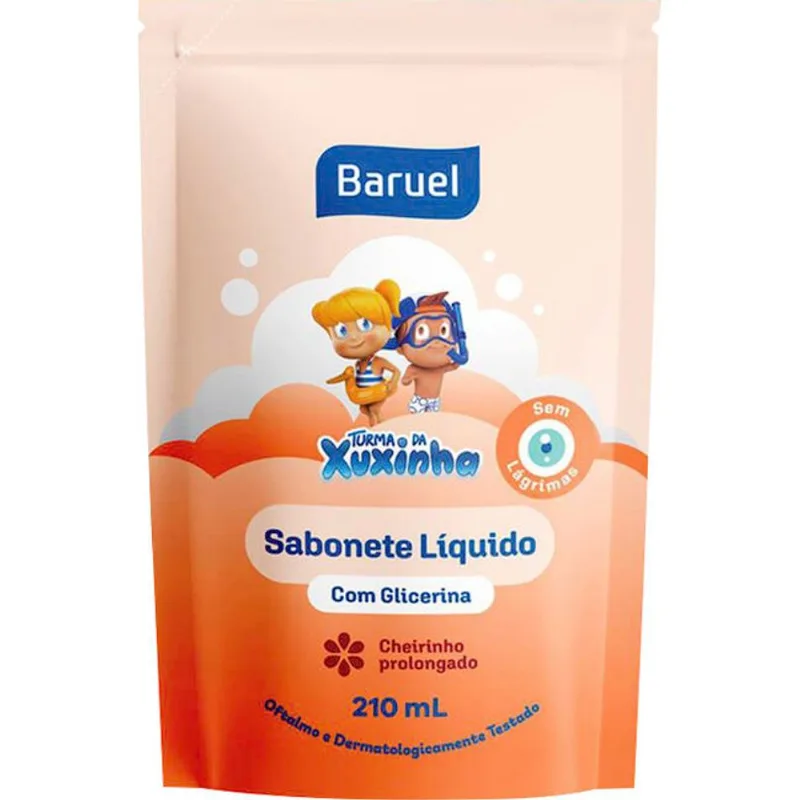 Sabonete Líquido Turma da Xuxinha Glicerina 210ml
