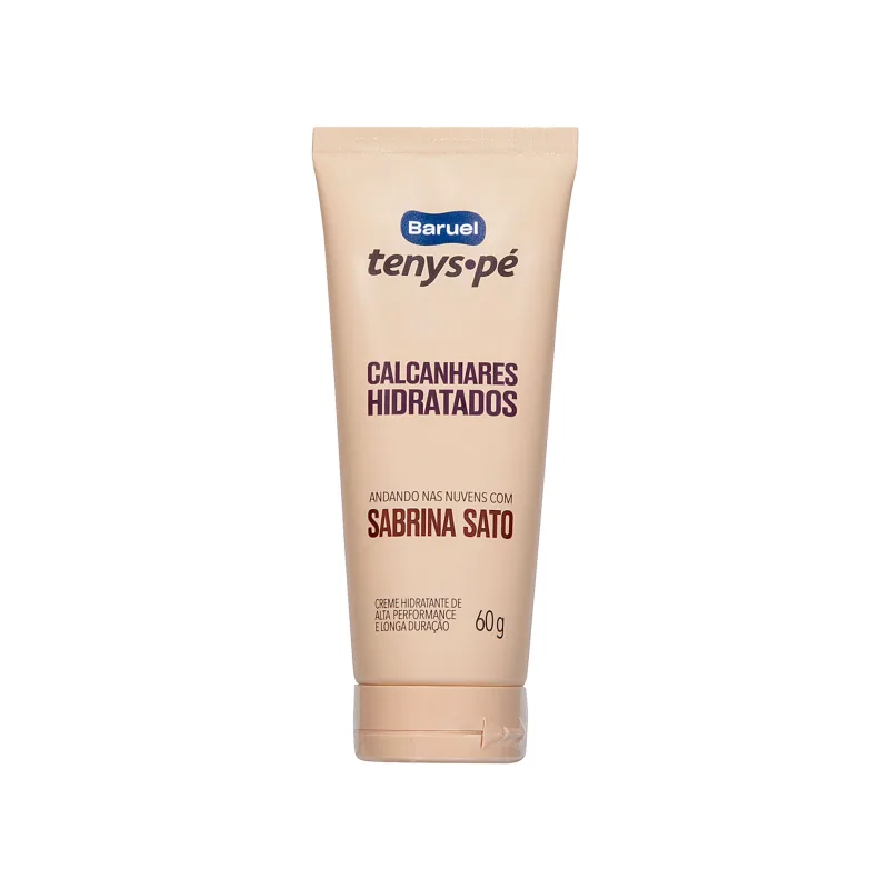 Creme para Pés Tenys Pé Baruel Calcanhares Hidratados Sabrina Sato 60g - Tenys Pé - Higiene E Beleza