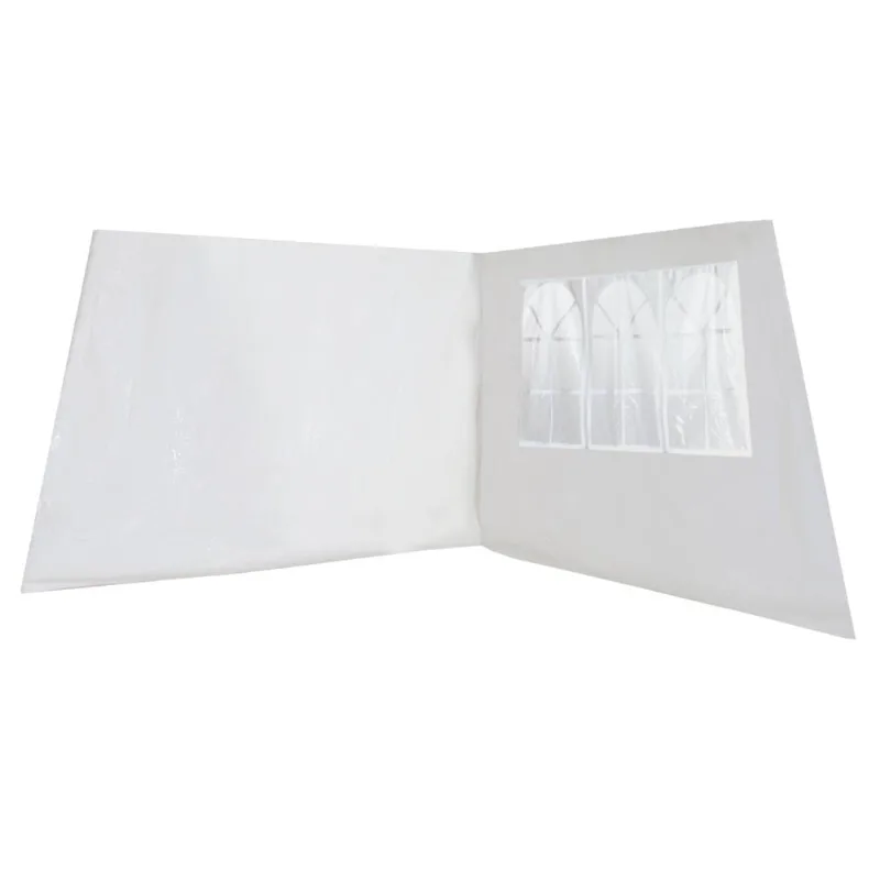 Conjunto Parede Para Gazebo 2,4m x 3m Ráfia Branco - mor - Esporte E Lazer