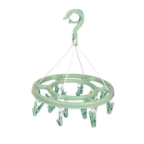 Minivaral 16 Prendedores Redondo Mor Lavanderia Ø 30,5cm X 28cm - MOR - Papelaria