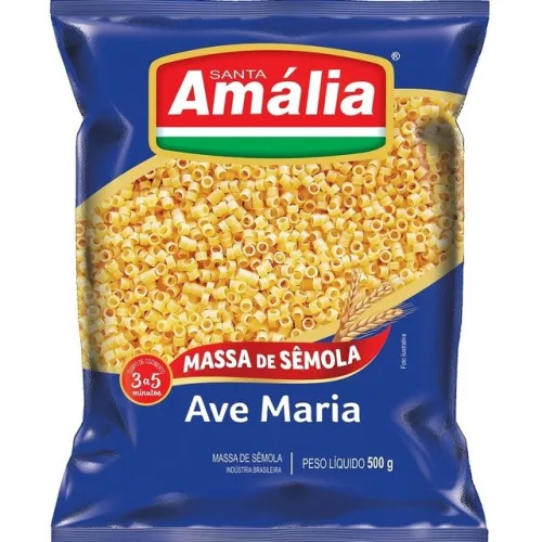Macarrão Santa Amália Ovos Ave Maria - AVE MARIA - Mercearia