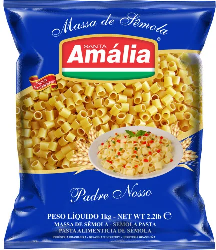 Macarrão Sta Amalia 1kg Padre Nosso - Mercearia