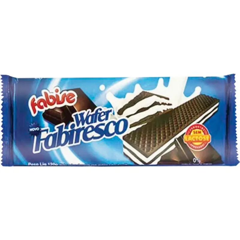 Biscoito Wafer Fabise Fabiresco 120g