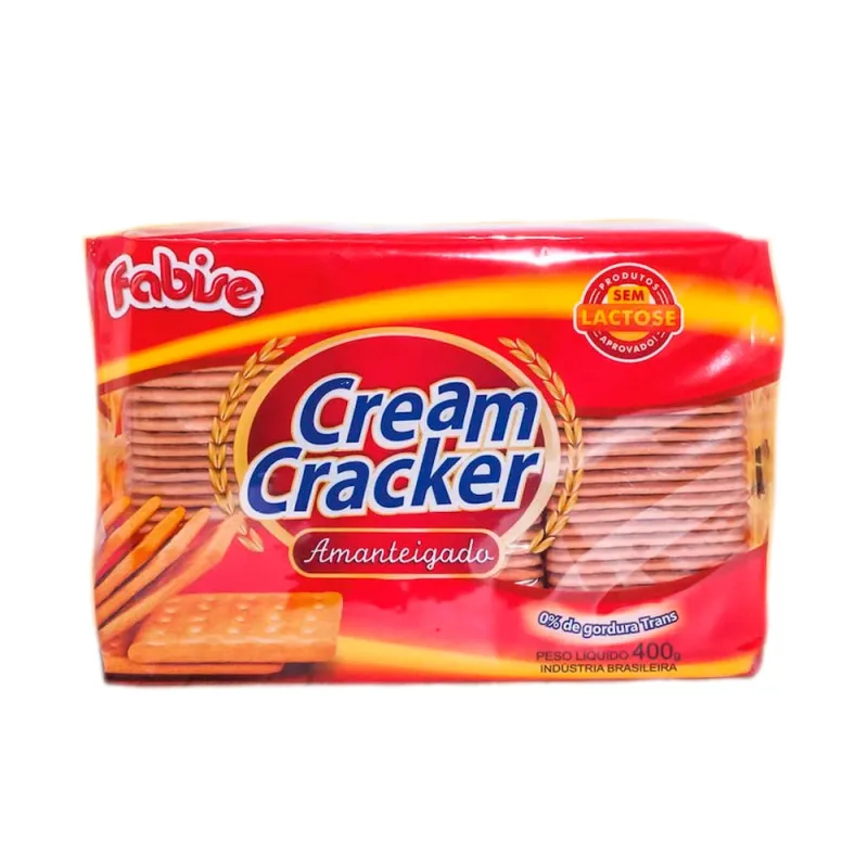 Biscoito Cream Cracker Fabise Pacote 350g - Fabise - Mercearia