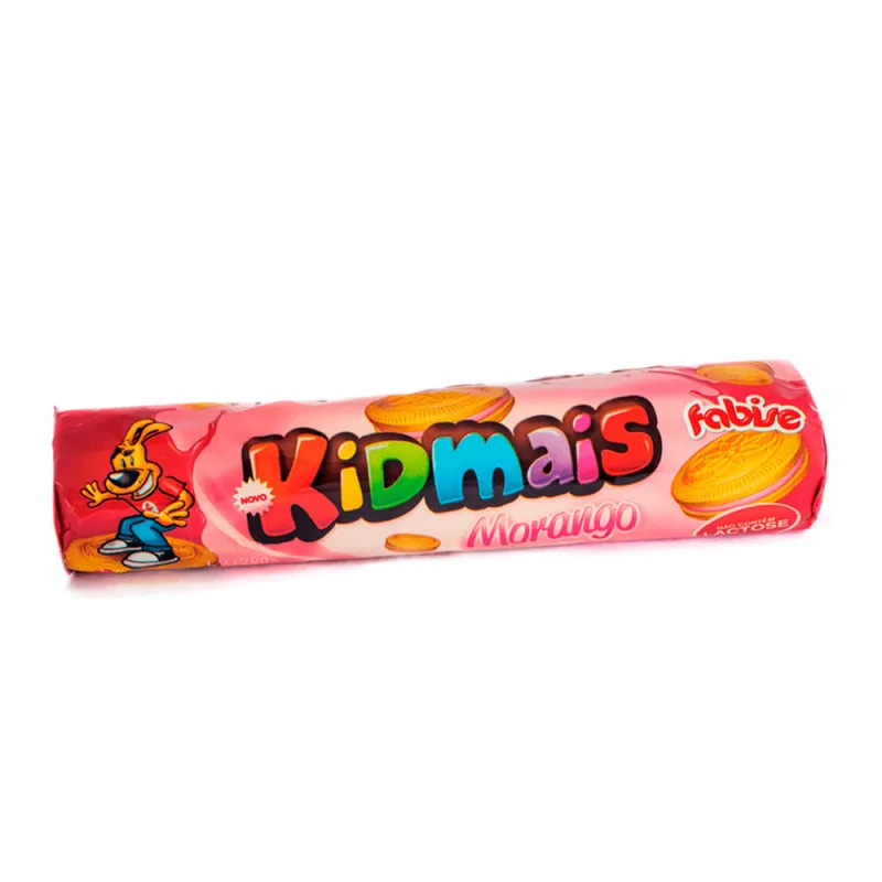 Biscoito Recheado Fabise s/ Lactose Morango 115g - Fabise - Mercearia