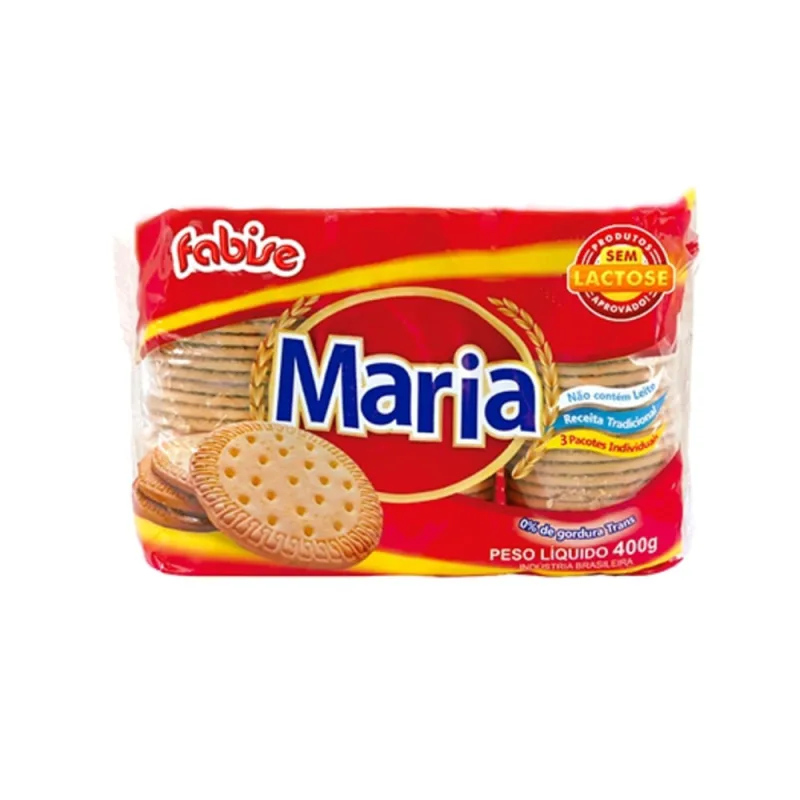 Biscoito Maria Fabise Tradicional 400g - Fabise - Mercearia