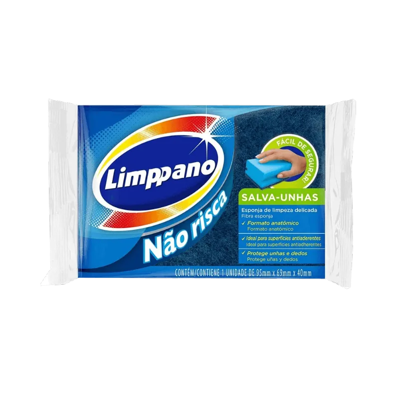 Esponja Limppano Salva Unhas Não Risca