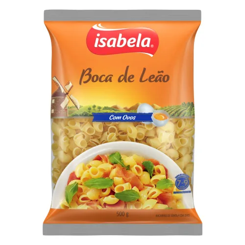 MACARRAO C/OVOS BOCA DE LEAO ISABELA - LEAO - Produtos De Pastelaria