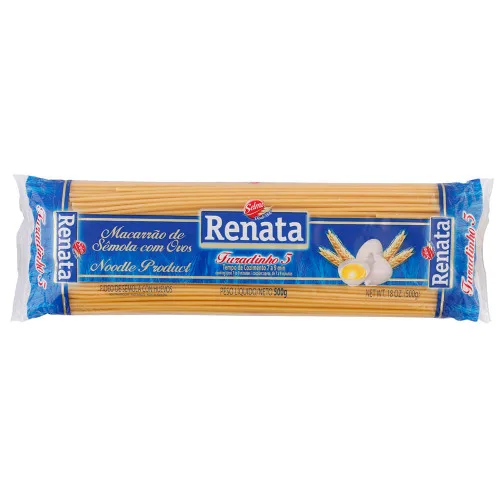 Macarrão.furadinho Renata N.5 - SELMI - Mercearia