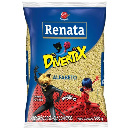 Macarrao Renata Descolados Alfabeto R - SELMI