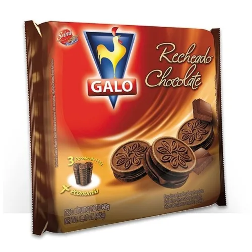 Biscoito Galo Tradic Chocolate - GALO