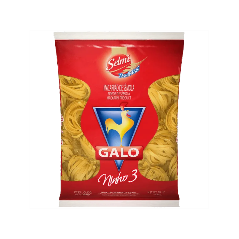 Massa Ninho Galo Sêmola 500g