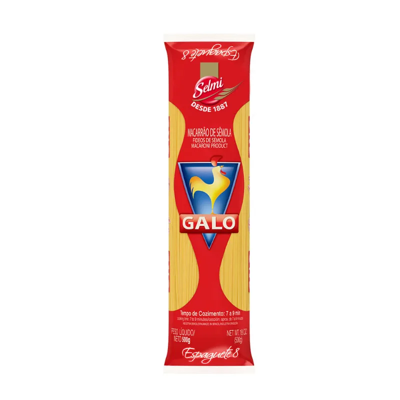 Massa Espaguete Galo Sêmola 500g