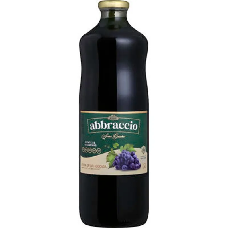 Bebida Mista Abbraccio Uva 1,5L