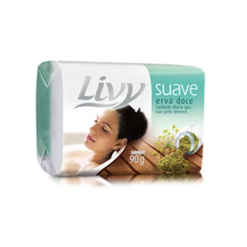 Sabonete Livy Suave Erva Doce/bambu - SUAVE - Higiene E Beleza