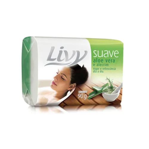 Sabonete Livy Suave Pepino/gotas Orvalho - SUAVE - Higiene E Beleza