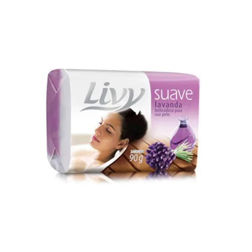 Sabonete Em Barra Lavanda Camomila Livy Meu Banho De Calma Cartucho 90g - BARRA - Higiene E Beleza