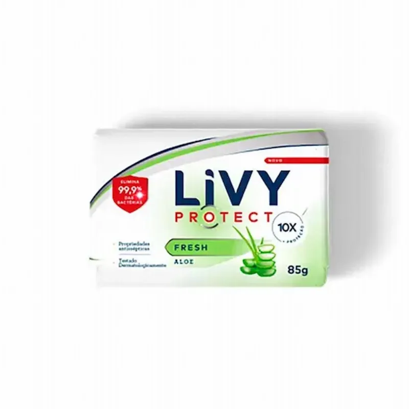 Sabonete Livy Protect Aloe Vera Fresh Aloe Vera